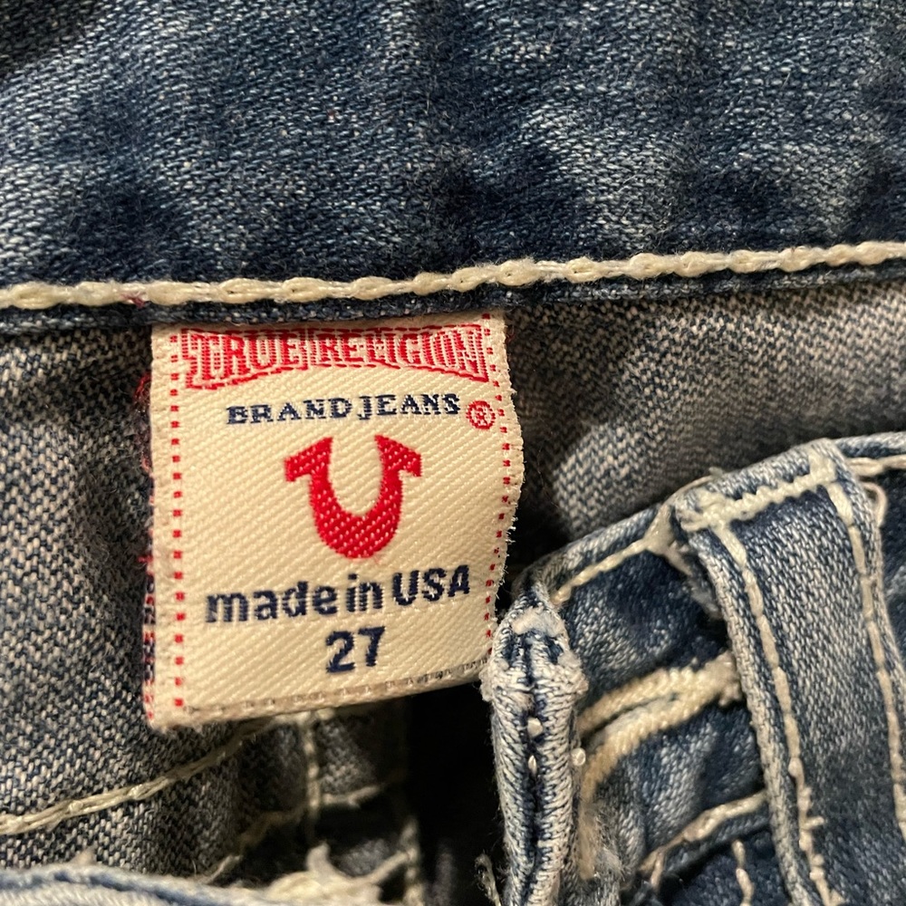 True religion size 27 jeans - Picture 4 of 4